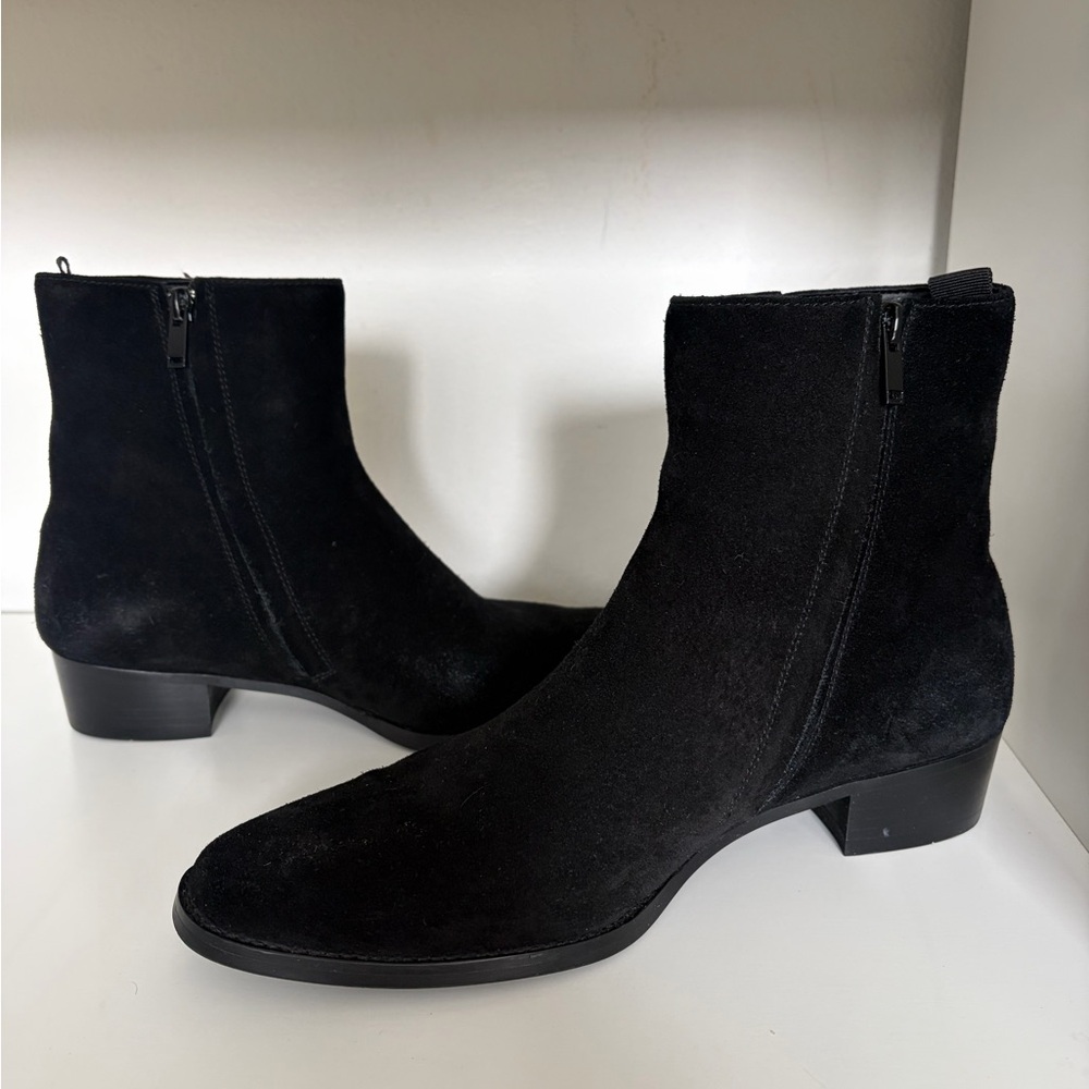 Mens Aldo black suede Delford boots